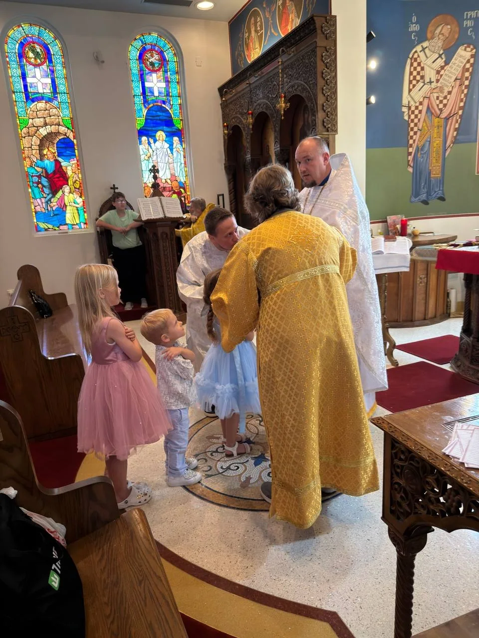 Celebration of the Nativity of the Most Holy Theotokos, featuring clergy and parishioners of Most Holy Theotokos Church in Dallas, Texas — photo 9