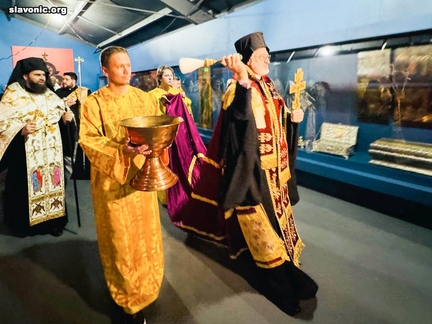 Door Opening and Blessing of the Life-Giving Spring Church in Hot Springs, featuring clergy and parishioners of Most Holy Theotokos Church in Dallas, Texas — photo 4