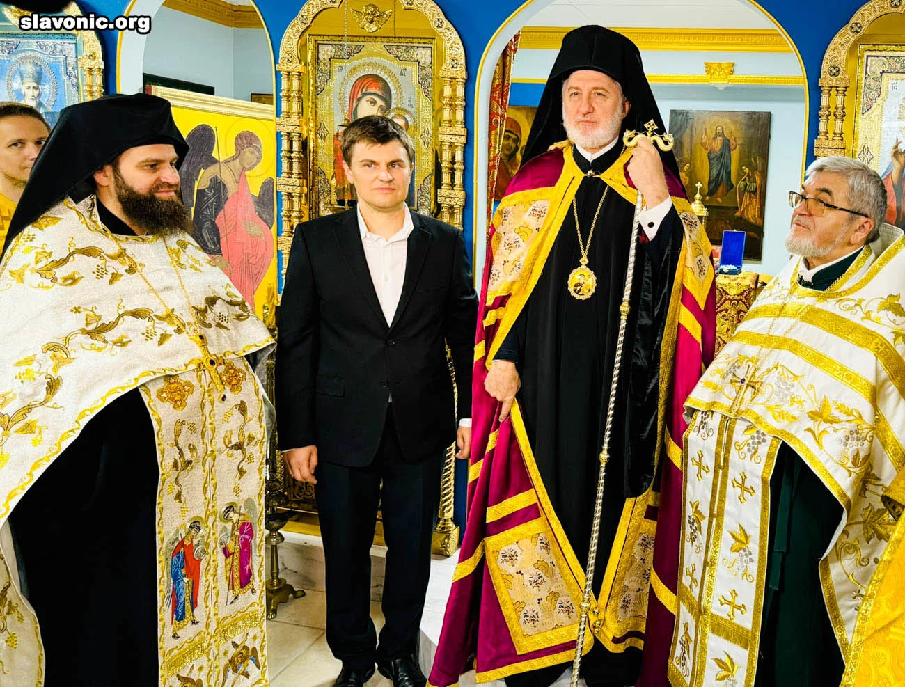 Door Opening and Blessing of the Life-Giving Spring Church in Hot Springs, featuring clergy and parishioners of Most Holy Theotokos Church in Dallas, Texas — photo 7