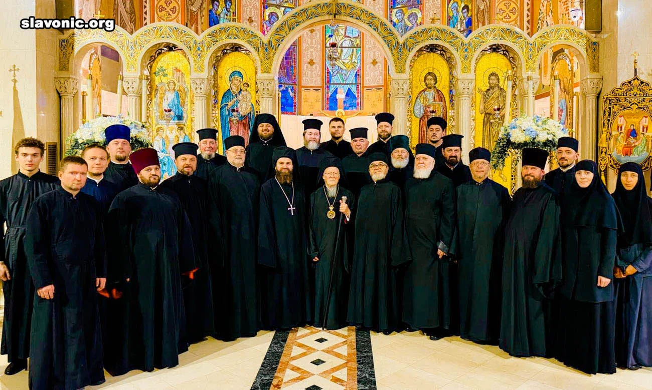 Our Parish at the Patriarchal Audience in New York, featuring clergy and parishioners of Most Holy Theotokos Church in Dallas, Texas — photo 3