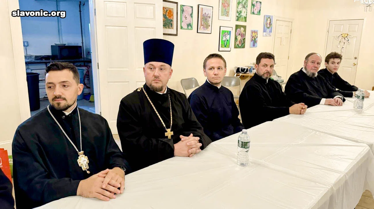 Meeting of the Slavic Orthodox Vicariate in Brooklyn, featuring clergy and parishioners of Most Holy Theotokos Church in Dallas, Texas — photo 2