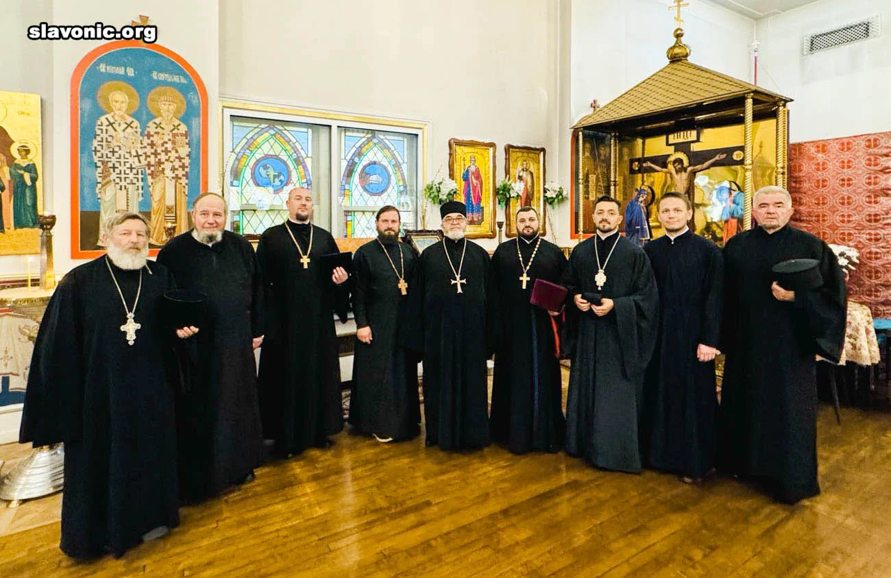Meeting of the Slavic Orthodox Vicariate in Brooklyn, featuring clergy and parishioners of Most Holy Theotokos Church in Dallas, Texas — photo 3